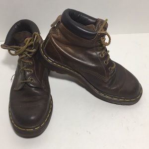 DR MARTENS  Leather 6 Eye Boots 5 UK 7 US Women